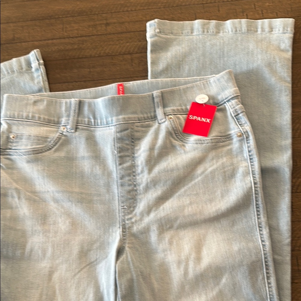 SPANX Tall - Light Wash Flare Jeans